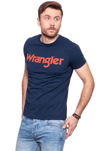 WRANGLER SS LOGO TEE NAVY W7A86D335 M na Arena.pl