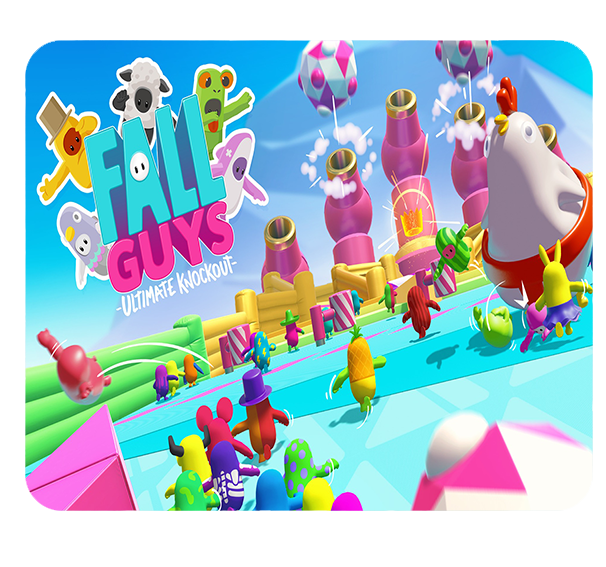 Podkładka pod myszkę Fall Guys zdjęcie 1