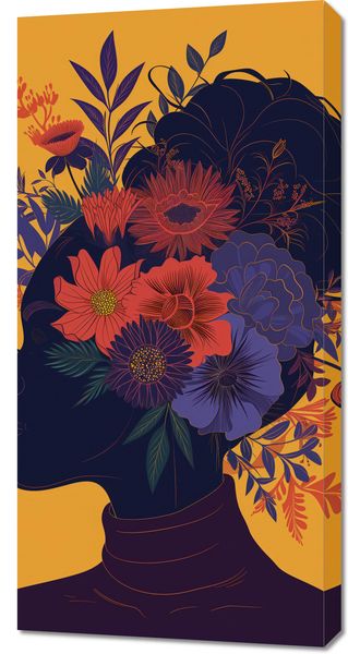 Obraz 50x100cm Botaniczna Muza zdjęcie 1