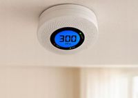 CZUJNIK CZADU DETEKTOR TLENKU WĘGLA CO BEZPRZEWODOWY EKRAN LCD