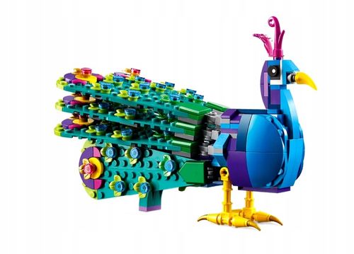 KLOCKI LEGO CREATOR 31157 Egzotyczny Paw 3w1 Motyl Ważka na Arena.pl