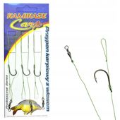 PRZYPON KARPIOWY Z WŁOSEM PLECIONKA RING 1/0/15kg