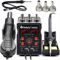 2w1 STACJA LUTOWNICZA Spawarka Plastiku Lutownica 700W + 60W + Stojak