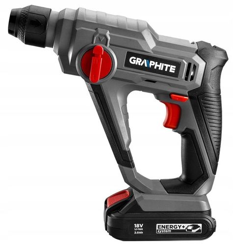 GRAPHITE Młotowiertarka + torba + akumulator + ład na Arena.pl