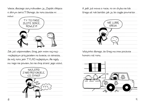 Książka dla dzieci Dziennik Rowleya - Zapiski chłopca o złotym sercu 2025 na Arena.pl