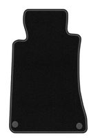 Dywanik kierowcy welurowy czarny do: Mercedes C W203 2000-2008 sedan, kombi