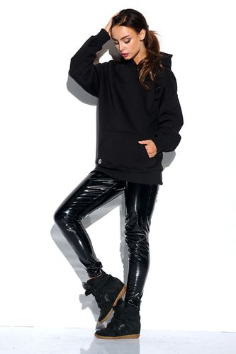 Bluza z kapturem basic LN108 Khaki S na Arena.pl