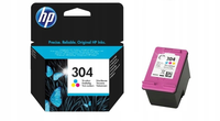 Tusz HP 304 [N9K05AE] color/trójkolorowy CMY oryginalny