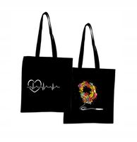 Torba z nadrukiem PREZENT MUZYKA SŁUCHAWKI