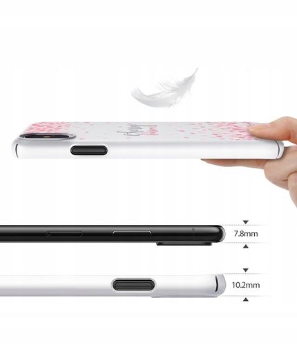 KOBIECE ETUI CASE WIŚNIA RINGKE SLIM IPHONE X na Arena.pl