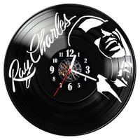 Zegar ścienny z płyty winylowej Ray Charles 1025.14