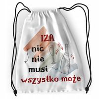 Plecak Dla Izy Sportowy Szkolny Worek Torba Z Nadrukiem Ze Zdjęciem