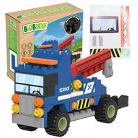 Holownik Biobuddi Samochód Ciężarówka klocki konstrukcyjne ekologiczne