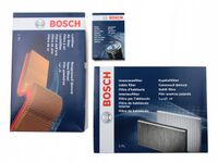 2X BOSCH ZESTAW KOMPLET FILTRÓW AUDI A3 8P 2.0 TFSI 200KM CCTA CCZA