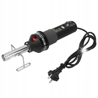 ELEKTRYCZNA OPALARKA PISTOLET Z GORĄCYM POWIETRZEM 450W 220V + 4 DYSZE