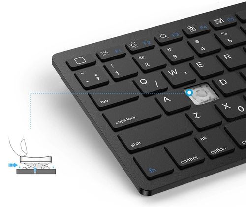 BEZPRZEWODOWA KLAWIATURA BLUETOOTH SMART TV PC iOS TELEFON TABLET LAPTOP na Arena.pl