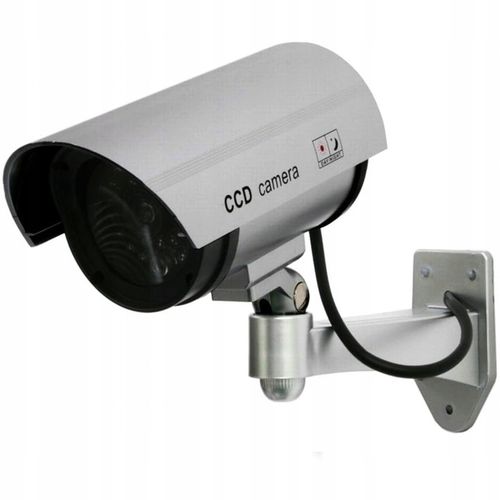 KAMERA ATRAPA IR LED MONITORING KAMERA ZEWNĘTRZNA ŚCIENNA Z DIODĄ MIGAJĄCA na Arena.pl