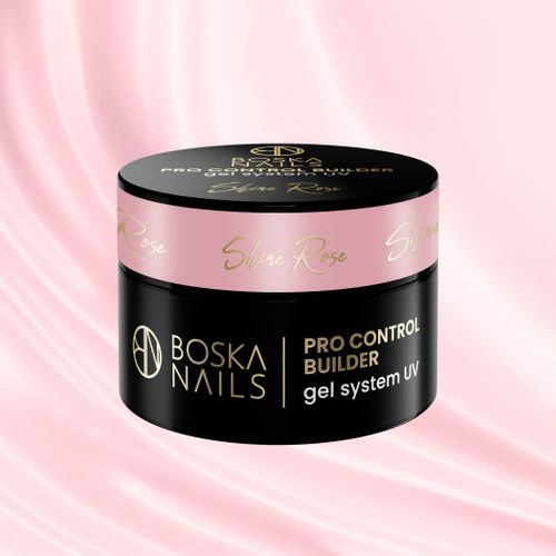 BOSKA NAILS Żel budujący do paznokci PRO CONTROL BUILDER Shine Rose - 50ml na Arena.pl