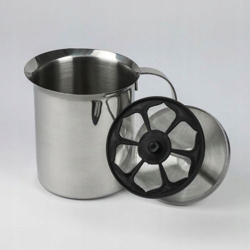 SPIENIACZ UBIJAK MLEKA 800ml STALOWY GARNEK KUBEK na Arena.pl