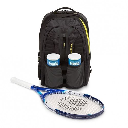 Work + Play Rackets 15.6'' Laptop BackPack - Czarny/Żółty na Arena.pl