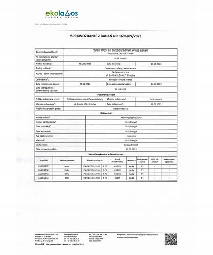 PURE CREATINE 500g KREATYNA MONOHYDRAT SIŁA MASA na Arena.pl
