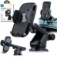 JOYROOM UCHWYT NA TELEFON DO SAMOCHODU NA SZYBĘ NA DESKĘ RODZIELCZĄ KOKPIT