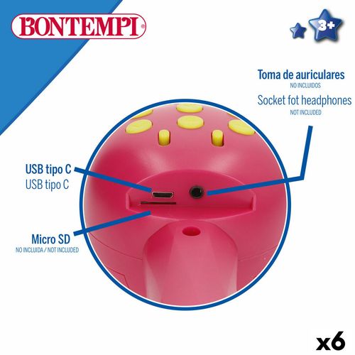 Mikrofonem Karaoke Bontempi 6 Sztuk na Arena.pl