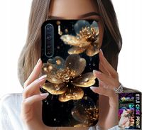 ETUI DO OPPO A91 - PIĘKNE WZORY KWIATÓW, PLECKI, FUTERAŁ