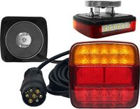 ZESTAW LAMP LED PRZYCZEPY PRZYCZEPKA NA MAGNES Z PRZEWODEM 7.5 M