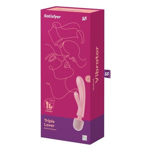 dwustronny wibrator triple lover pink satisfyer na Arena.pl