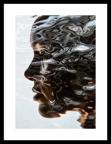 Plakat 21x29,7cm Wodniste Odbicie Swojego Ja na Arena.pl