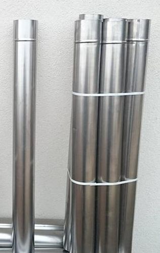 RURA PIECA PIECYKA KOZA KOMINOWA DYMNA DYMOWA 120 STALOWA PIEC 100 cm na Arena.pl