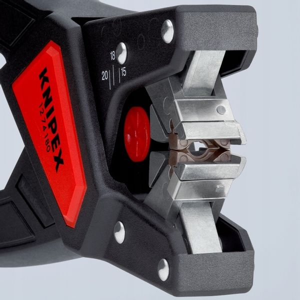 SZCZYPCE DO ŚCIĄGANIA IZOLACJI 12 74 180SB KNIPEX zdjęcie 2
