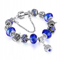 Bransoletka modułowa Charms Beads Korona 18 cm
