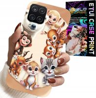 ETUI DO SAMSUNG A12 / M12 - PLECKI DLA DZIECI W ZWIERZĘTA LEŚNE CASE