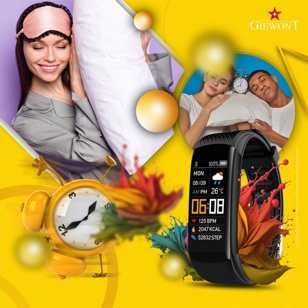 SPORTOWY SMARTBAND GIEWONT GW200 Fit&GO Duo KROKI SMS SPORT ALERT PULS zdjęcie 16