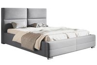 Łóżko tapicerowane LUX 3 200x200 ze  Stelażem i pojemnikiem