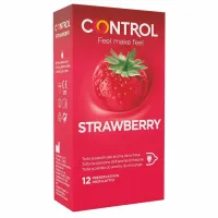 control originals adapta truskawkowy 12 szt. prezerwatywy anatomiczne