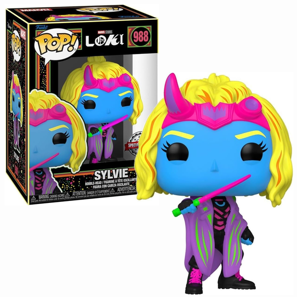 Funko POP Figurka Marvel Loki Sylvie (Blacklight) zdjęcie 1