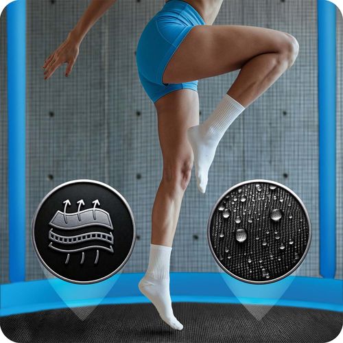 Trampolina ogrodowa 8ft/252cm z siatką wewnętrzną i drabinką Neo-Sport na Arena.pl