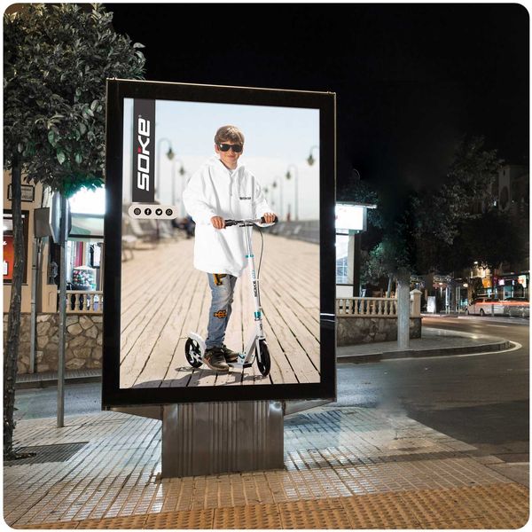 Hulajnoga SOKE CITY white zdjęcie 13