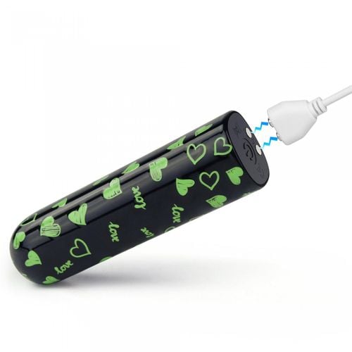 rechargeable glow in the dark heart massager na Arena.pl