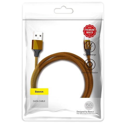 Kabel Baseus Yiven Micro Usb 150Cm 2A - Brązowy na Arena.pl