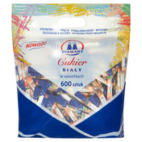 Diamant cukier biały saszetka 5gx600 sztuk 3 kg