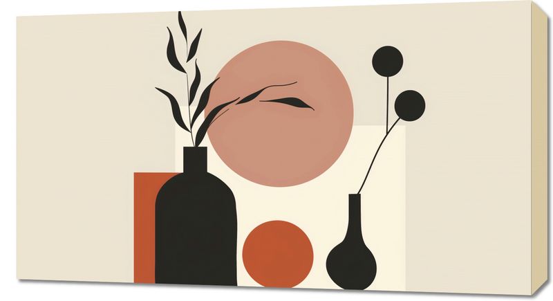 Obraz 90x50cm Stół Roślin zdjęcie 1