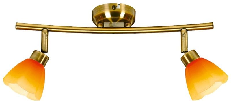 Kango listwa 2x40W G9 patyna/rainbow zdjęcie 1