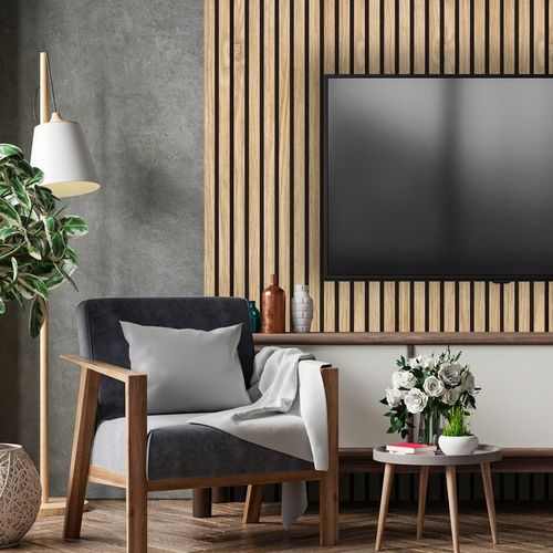 Tapeta LAMEL winylowa ścienna 3d imitująca LAMELE na Arena.pl