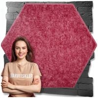 Panele Ścienne Filcowe 3D Heksagon Zagłówek Samoprzylepne Akustyczne Soft