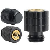 Adapter tuleja redukcja M6 na M12 statywowa aluminium czarna lampy 20 mm