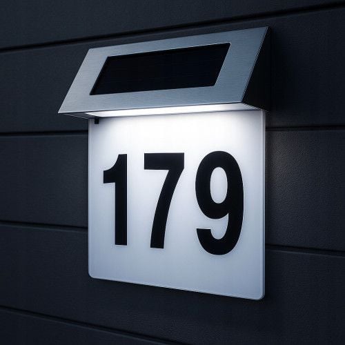 LAMPA SOLARNA LED 0.24W CZUJNIK ZMIERZCHU IP44 STALOWA 6500K na Arena.pl